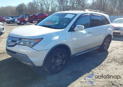 2009 Acura Mdx из США, поврежденный, VIN 2HNYD28209H518590